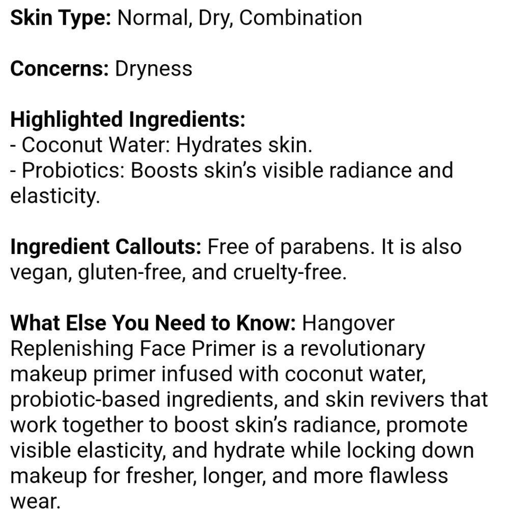 Too Faced Primed Hangover Primer - Picture 4 of 10